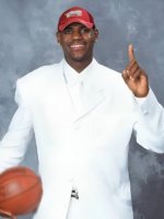NBA-Drafts-LeBron-James-White-Suit
