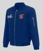 New-York-Knicks-2026-Pro-Basketball-Finals-Champions-Full-Zip-Up-Blue-Bomber-Jacket-Front-510x619