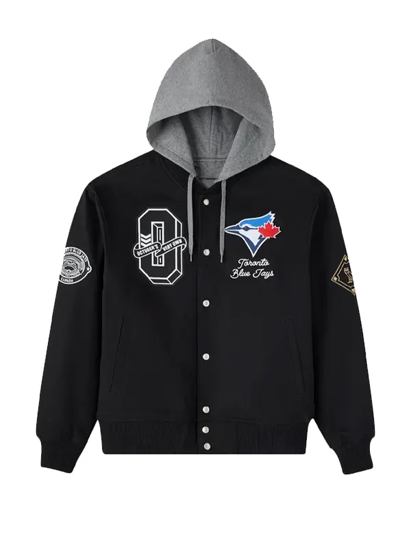 OVO-x-MLB-Toronto-Blue-Jays-Full-Snap-Bomber-Jacket OVO-x-MLB-Toronto-Blue-Jays-Full-Snap-Bomber-Jacket