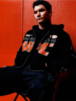 OVO-x-UFC-2026-Drake-Black-Fleece-Hooded-Jacket
