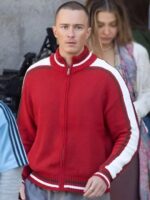 Outer-Banks-S5-Drew-Starkey-Red-Knitted-Jacket-510x680