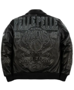 Pelle-Pelle-New-York-Black-Knicks-Jacket-Back