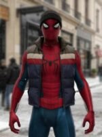 Peter-Parker-Movie-Spider-Man-Brand-New-Day-2026-Tom-Holland-Puffer-Multicolor-Vest