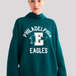 Philadelphia-Eagles-Abercrombie-Fitch-Womens-Green-Sunday-Mock-Neck-Sweatshirt