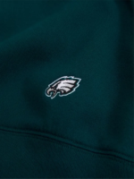 Philadelphia-Eagles-Abercrombie-Womens-Green-Oversized-Mock-Neck-Top