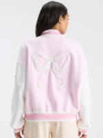 Pink-Miami-Fanatics-x-LoveShackFancy-Varsity-Jacket