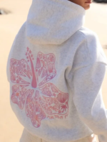 Pink-Palm-Puff-Hawaii-Hibiscus-Heather-Cloud-Hoodie