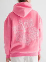 Pink-Palm-Puff-Hawaii-Hibiscus-Sonic-Pink-Pullover-Hoodie