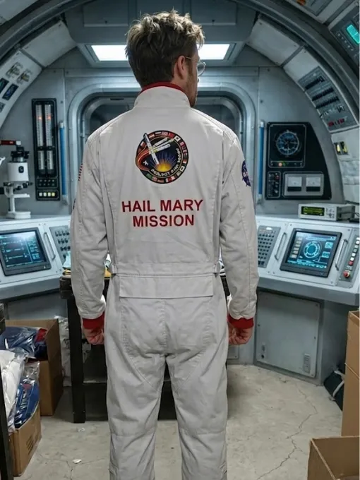 Project-Hail-Mary-Ryan-Gosling-NASA-Logo-Meatball-Sleeve-Patch-Reinforced-Accordion-Shoulder-Panels-White-Space-Mission-Jumpsuit