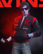 Shop Men and Women Kavinsky Reborn Varsity Bomber Jacket