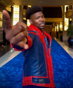 Spider-Man-Brand-New-Day-2026-Dominique-Barrett-leather-jacket-with-zipper-cuffs-and-full-length-sleeves