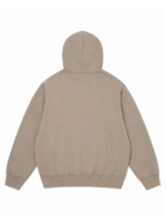 Supreme-Classic-Logo-hoodie-Beige