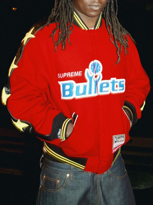 Supreme-Washington-Bullets-Varsity-Jacket Supreme-Washington-Bullets-Varsity-Jacket