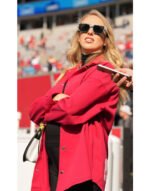 Chiefs-vs-Panthers-Game-Brittany-Mahomes-Red-Jacket