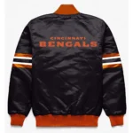 Cincinnati-Bengals-Button-Down-Black-Jacket-back