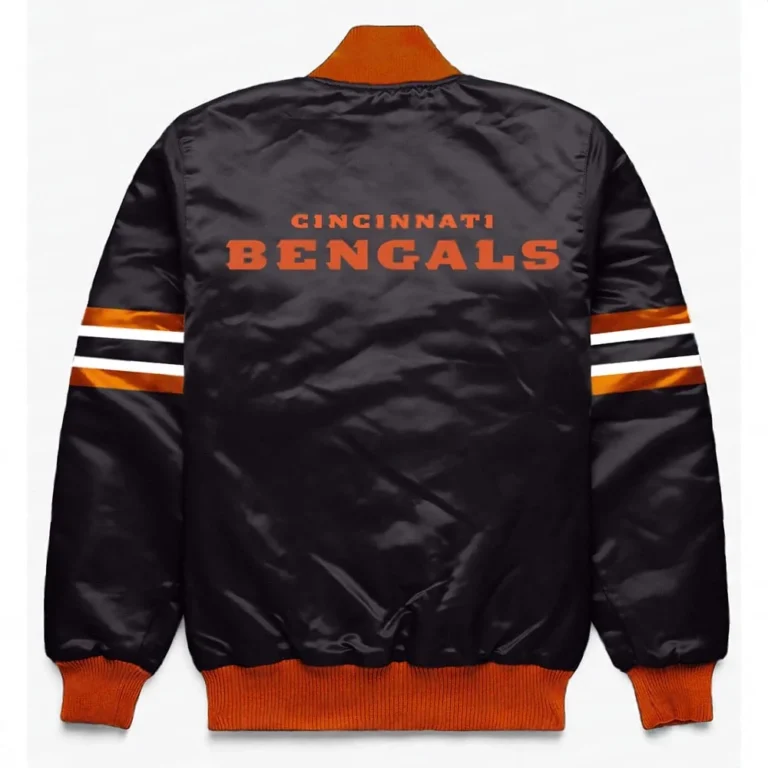 Cincinnati-Bengals-Button-Down-Black-Jacket-back