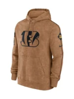 Cincinnati-Bengals-Salute-To-Service-Brown-Hoodie