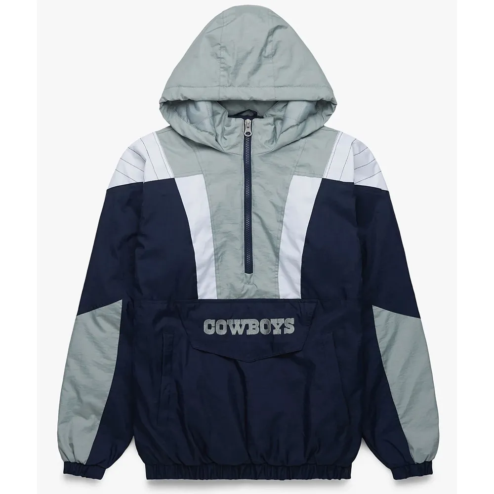Dallas-Cowboys-Pullover-Jacket Dallas-Cowboys-Pullover-Jacket