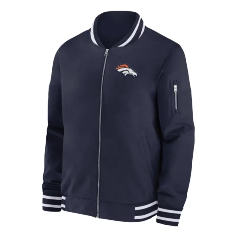 Denver-Broncos-Sideline-Coach-Navy-Blue-Bomber-Jacket-800x800