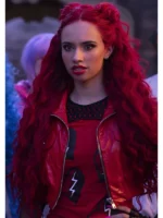 Kylie Cantrall Jacket – Descendants Red Studded Style