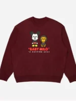 Disney-Mickey-Mouse-Baby-Milo-Maroon-Sweatshirt