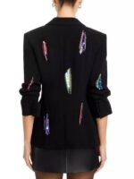 General-Hospital-Amanda-Setton-Black-Embellished-Blazer