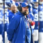 Giants-Coach-Brian-Daboll-Bomber-Blue-Jacket