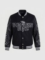 Halloween-The-Pumpkin-King-Black-Varsity-Jacket