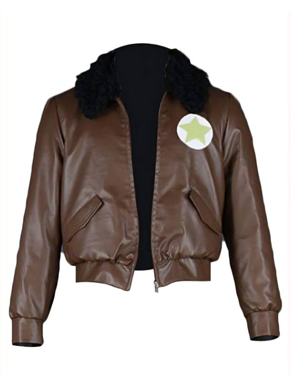 Hetalia-America-Alfred-F-Jones-Brown-Bomber-Jacket Hetalia-America-Alfred-F-Jones-Brown-Bomber-Jacket
