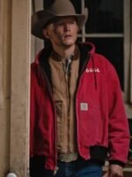 Jefferson-White-Yellowstone-Season-4-Jimmy-Red-Hooded-Jacket