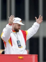 Kansas-City-Chiefs-Travis-Kelce-Super-Bowl-Parade-White-Hooded-Jacket-jpg