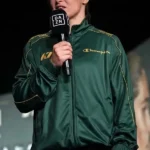 Katie-Taylor-Green-Jacket-from-Croke-Park-Event-Conference