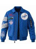 Los-Angeles-Dodgers-New-Era-x-Alpha-Industries-Royal-MA-1-Full-Zip-Bomber-Jacket