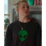 Margos-Got-Money-Troubles-Elle-Fanning-Alien-T-Shirt