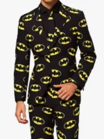 Mens-Black-Batman-2-Piece-Formal-Suit