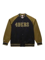 Mitchell-Ness-San-Francisco-49ers-Double-Clutch-Raglan-Jacket