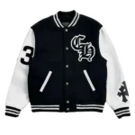 NBA-Shai-Gilgeous-Alexander-Black-White-Varsity-Jacket