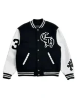 NBA-Shai-Gilgeous-Alexander-Black-White-Varsity-Jacket