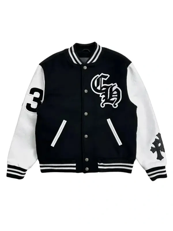 NBA-Shai-Gilgeous-Alexander-Black-White-Varsity-Jacket NBA-Shai-Gilgeous-Alexander-Black-White-Varsity-Jacket