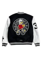 NBA-Shai-Gilgeous-Alexander-Black-Wool-Varsity-Jacket