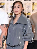 Agnez Mo Neagley 2026 Grey Track Jacket - Image 2