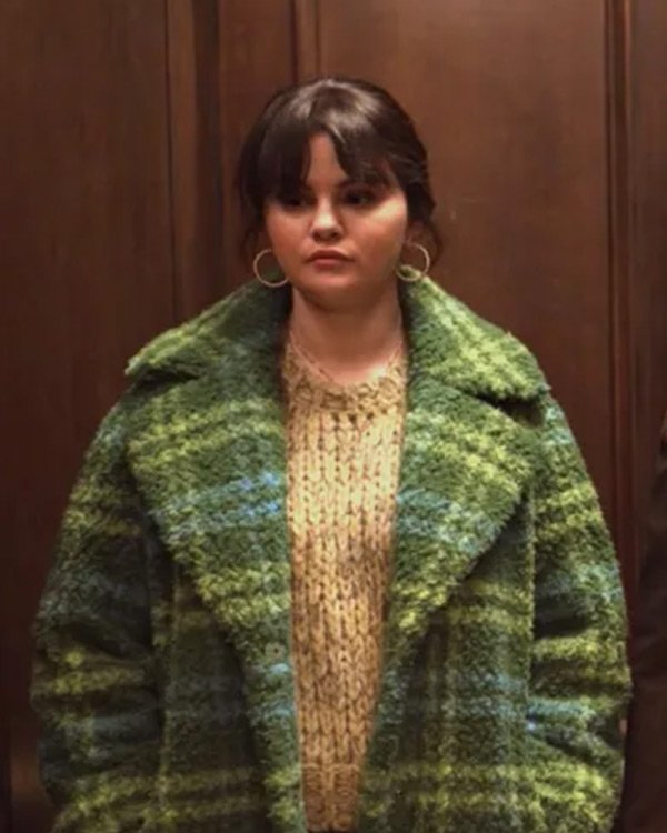 Only-Murders-In-The-Building-S03-Selena-Gomez-Green-Plaid-Coat-1