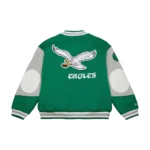 Philadelphia-Eagles-Green-Letterman-Jacket