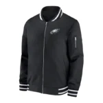 Philadelphia-Eagles-Sideline-Coach-Black-Bomber-Jacket-800x800