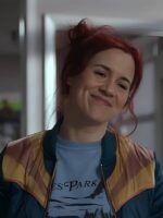 Resident-Alien-S04-Alice-Wetterlund-Rainbow-Satin-Bomber-Jacket