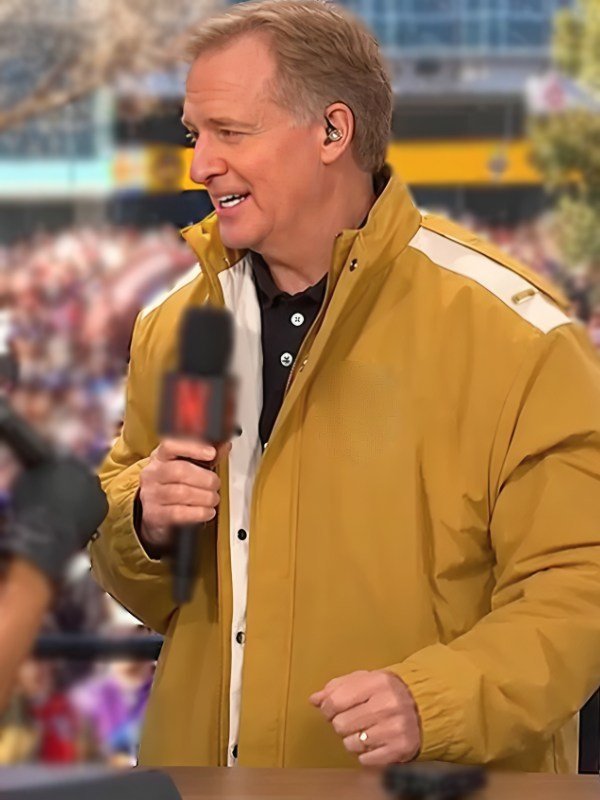 Roger-Goodell-Kangaroo-Yellow-Jacket-Coat-–-Unise Roger-Goodell-Kangaroo-Yellow-Jacket-Coat-–-Unise