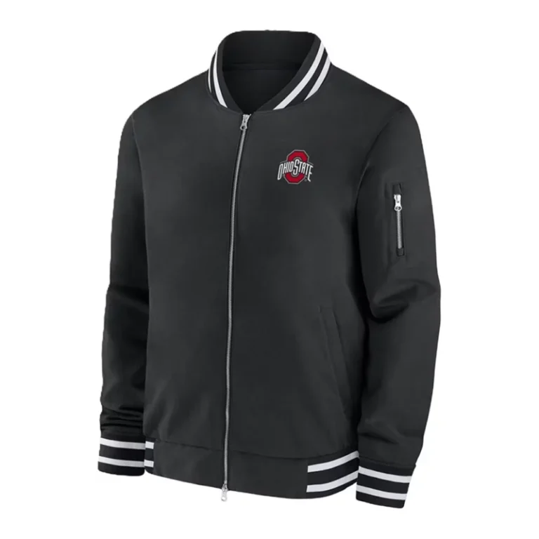 Ryan-Day-Ohio-State-Buckeyes-Black-Bomber-Jacket-800x800