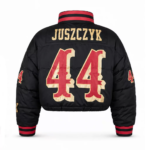 SF-49ers-2026-Kristin-Juszczyk-Black-Jacket-b