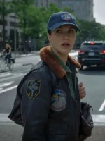 Silo-S03-Jessica-Brown-Findlay-G-1-Flight-Bomber-Jacket