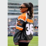 Simone-Biles-Chicago-Bears-Leather-Jacket